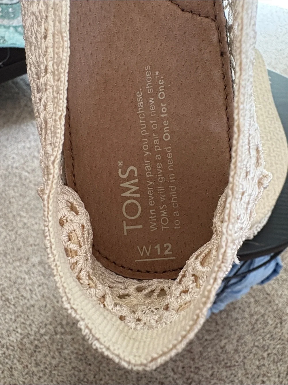 Toms delicate crochet